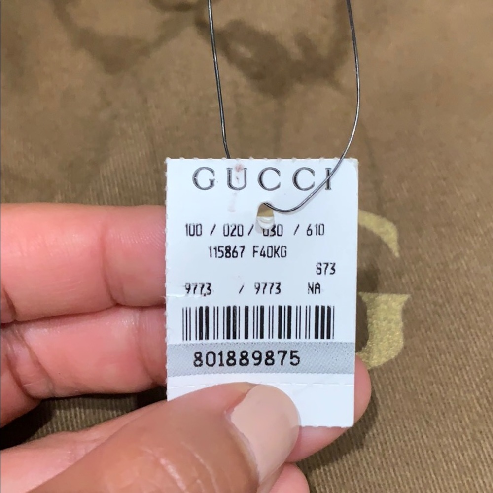 Gucci Classic Canvas Beige Horse Bit Hobo. - Picture 3 of 5